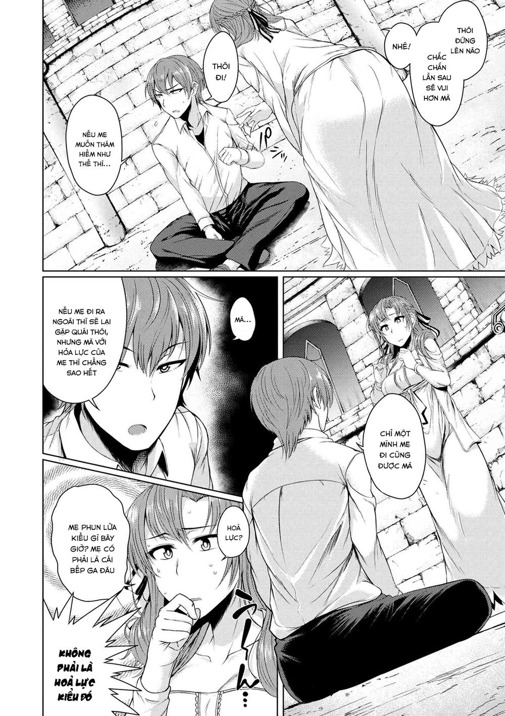 Tsuujou Kougeki Ga Zentai Kougeki De Ni-Kai Kougeki No Okaasan Wa Sukidesu Ka? Chương 4 Page 6