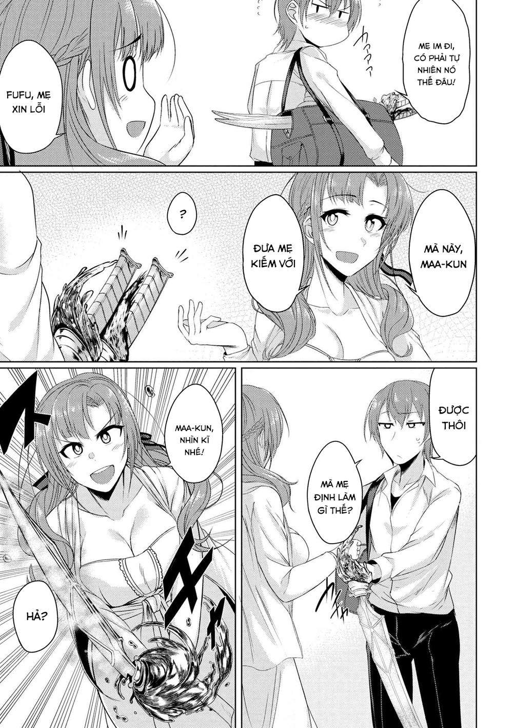 Tsuujou Kougeki Ga Zentai Kougeki De Ni-Kai Kougeki No Okaasan Wa Sukidesu Ka? Chương 5 Page 14