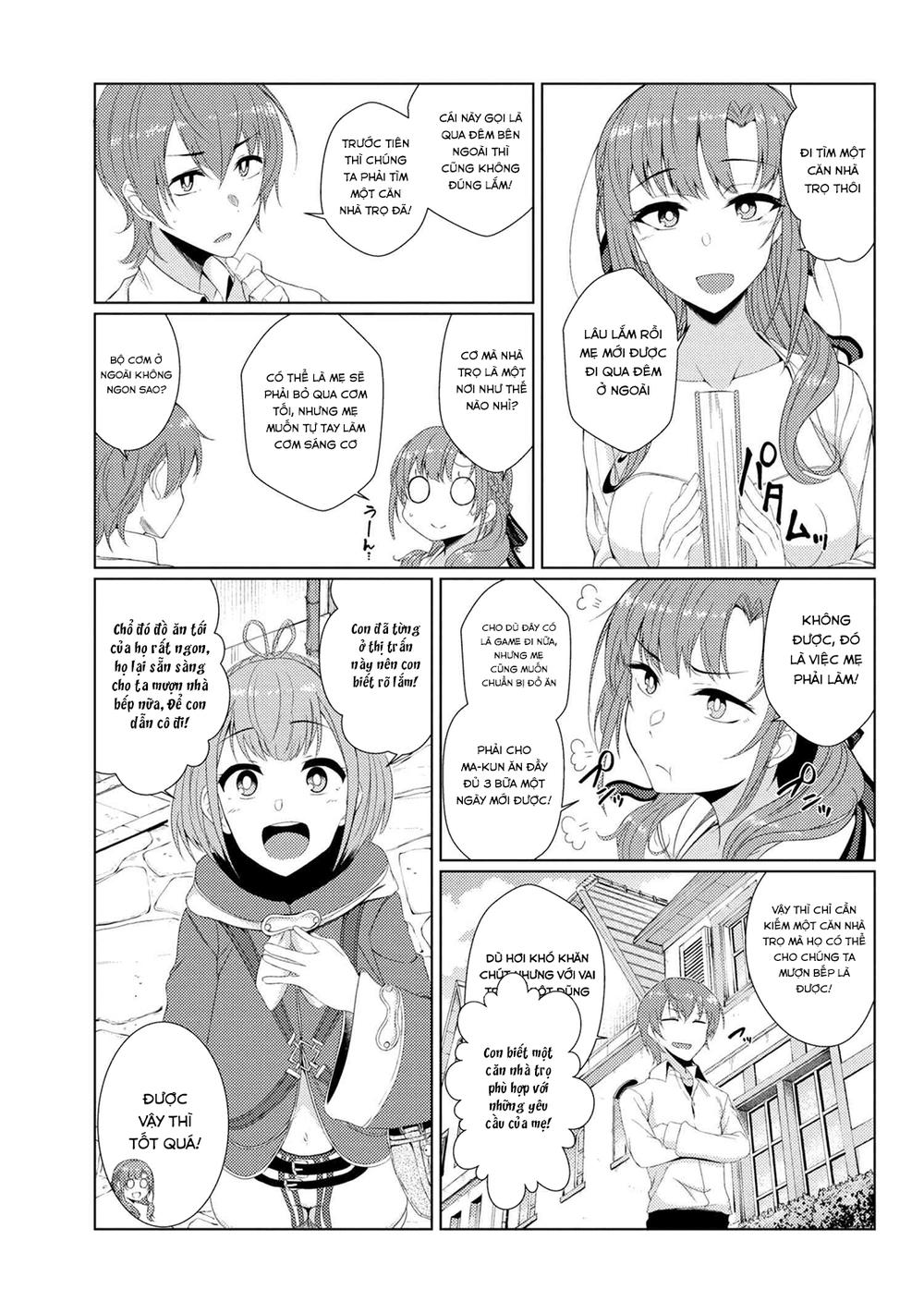 Tsuujou Kougeki Ga Zentai Kougeki De Ni-Kai Kougeki No Okaasan Wa Sukidesu Ka? Chương 9 Page 14