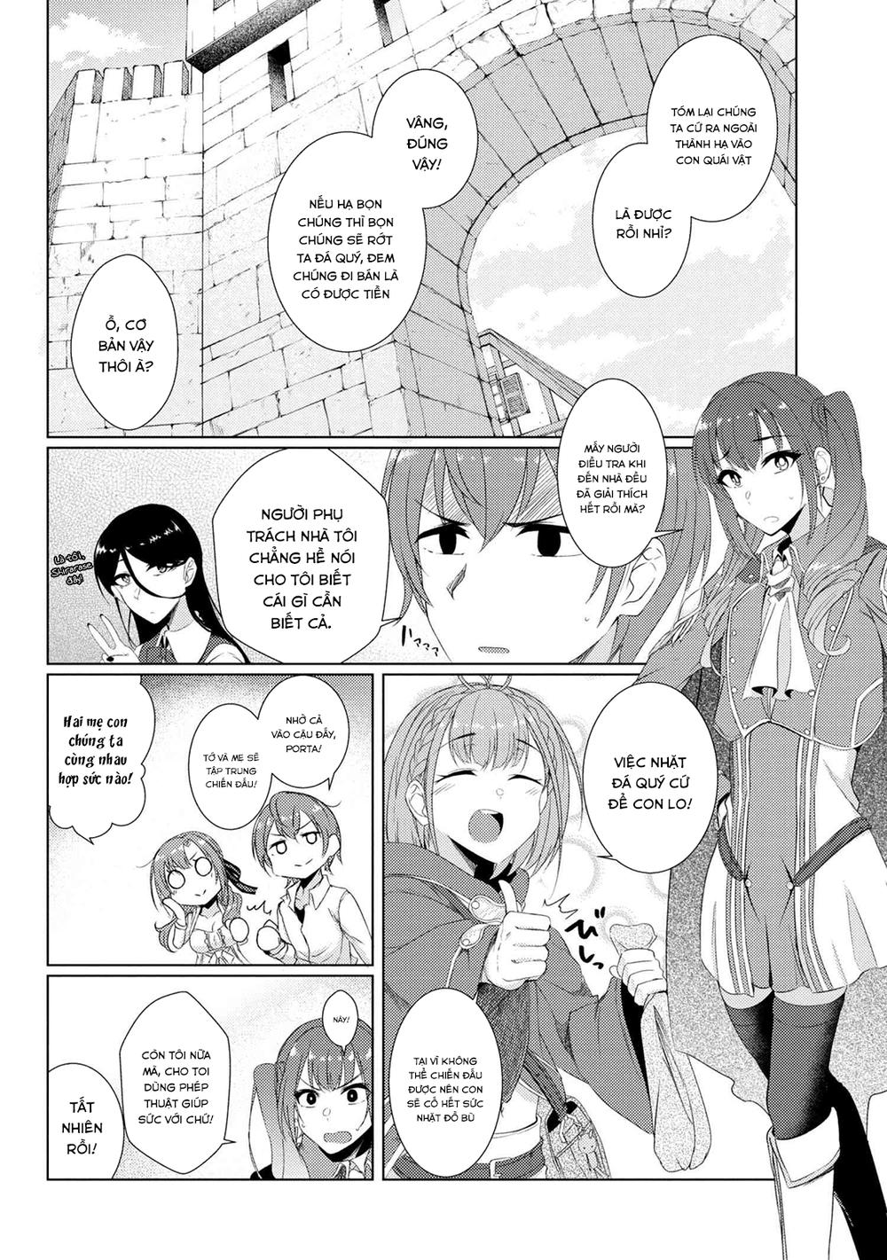 Tsuujou Kougeki Ga Zentai Kougeki De Ni-Kai Kougeki No Okaasan Wa Sukidesu Ka? Chương 11 Page 12