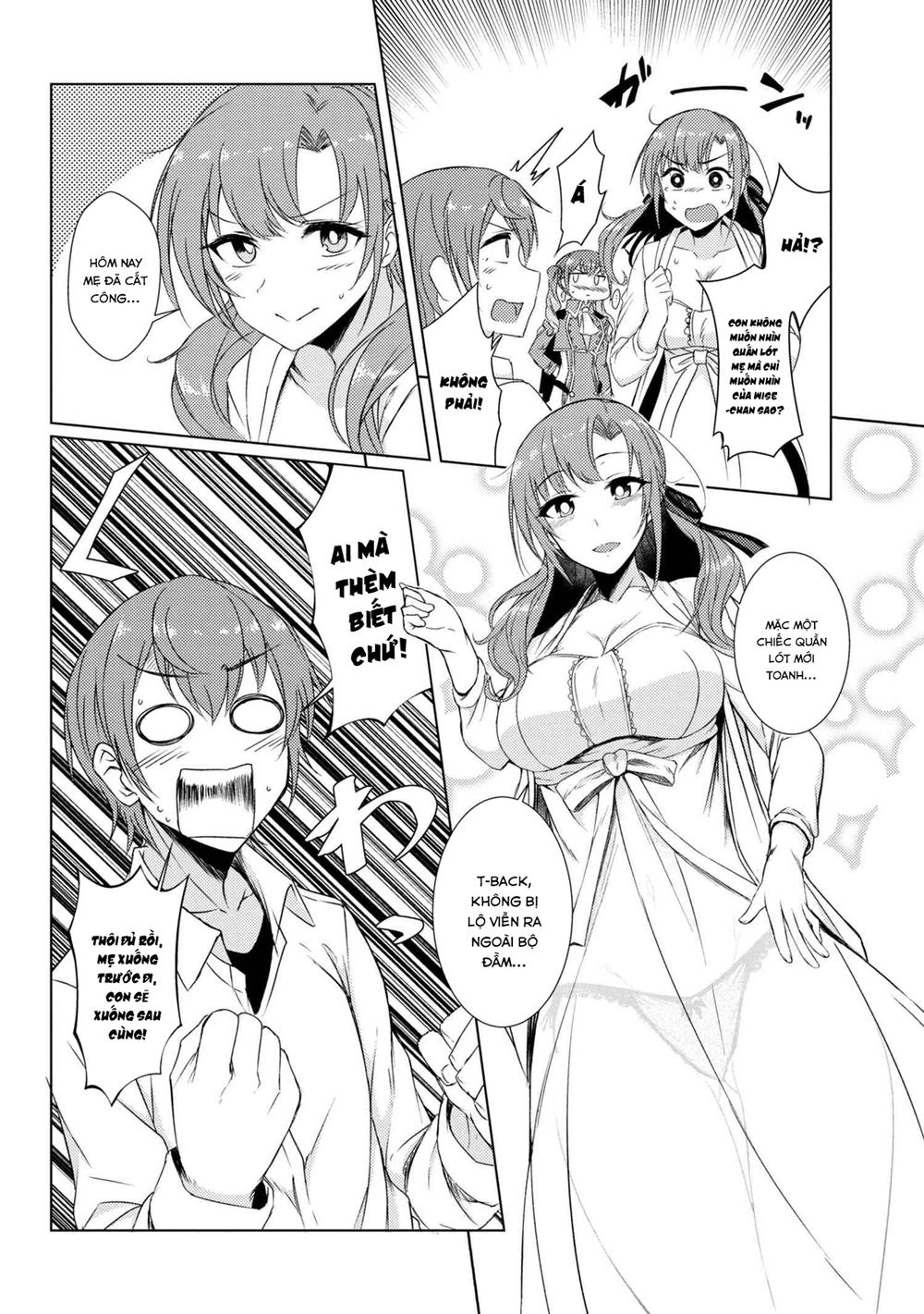 Tsuujou Kougeki Ga Zentai Kougeki De Ni-Kai Kougeki No Okaasan Wa Sukidesu Ka? Chương 13 Page 8