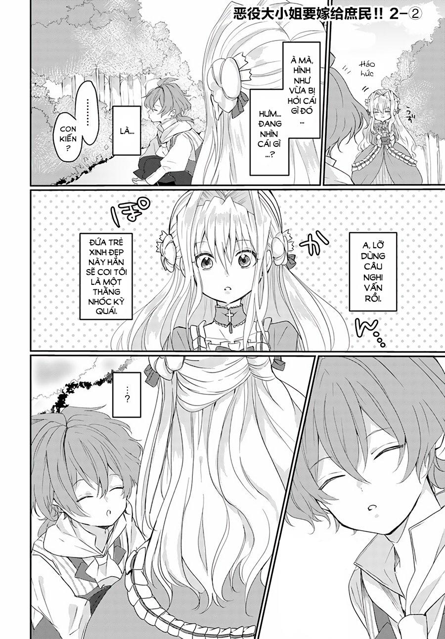 Akuyaku Reijō Wa, Shomin Ni Totsugitai Chương 2.2 Page 2