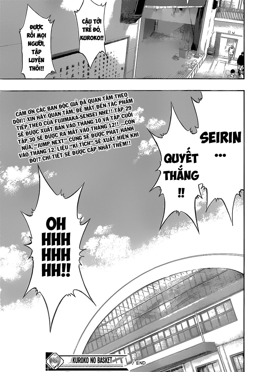 Kuroko No Basuke Chương 275 Page 21