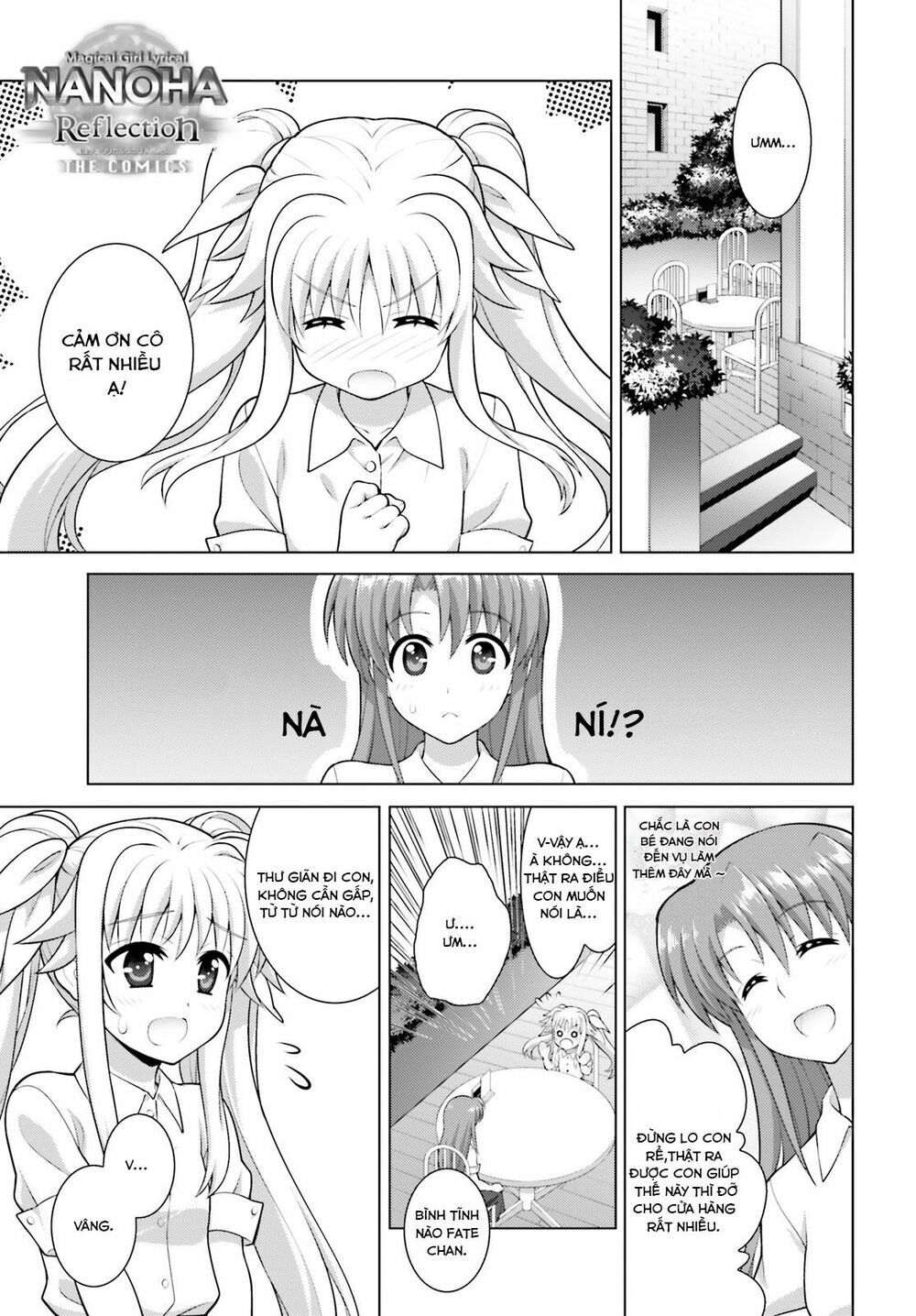 Mahou Shoujo Lyrical Nanoha Reflection Chương 6.2 Page 1