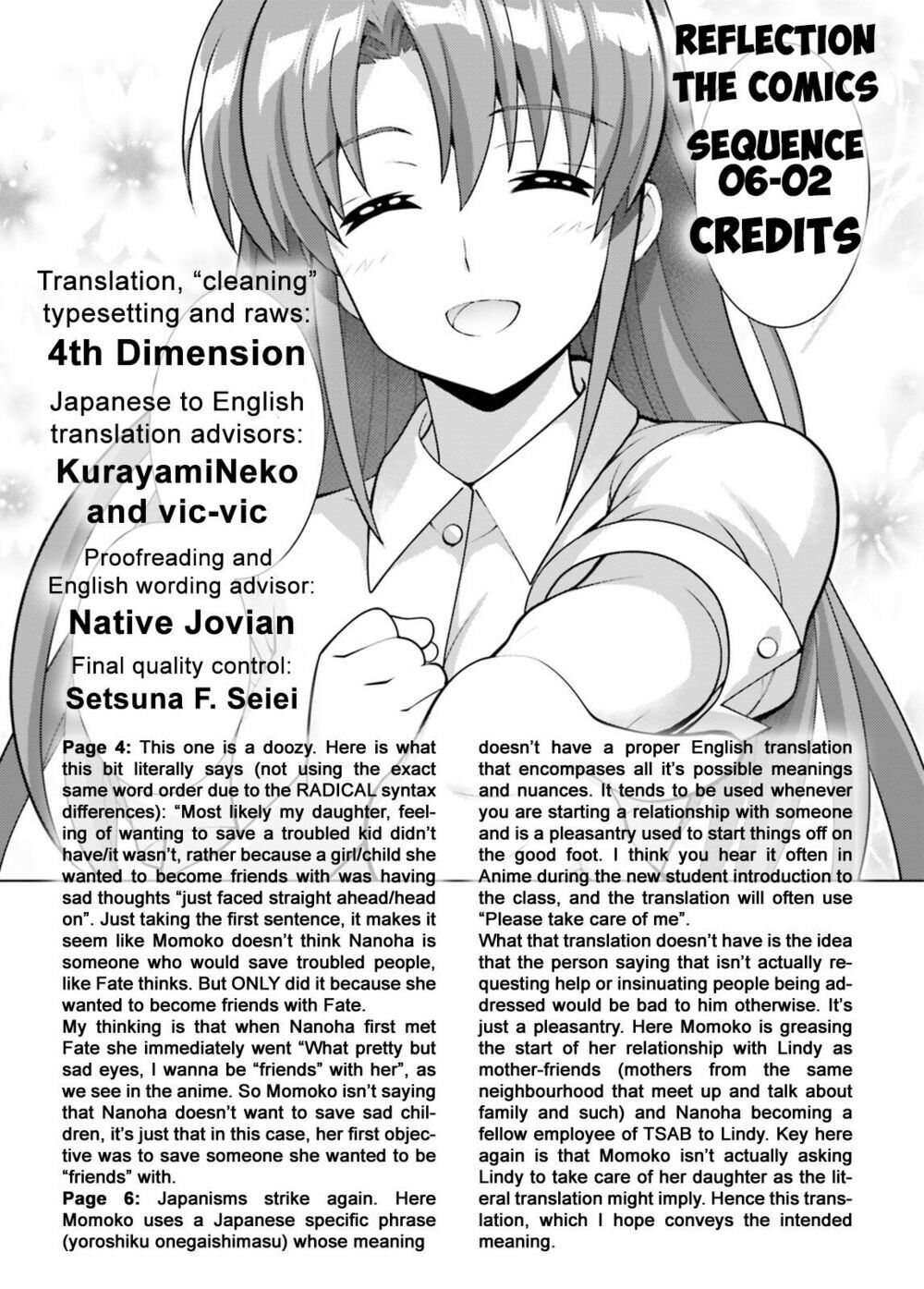 Mahou Shoujo Lyrical Nanoha Reflection Chương 6.2 Page 17