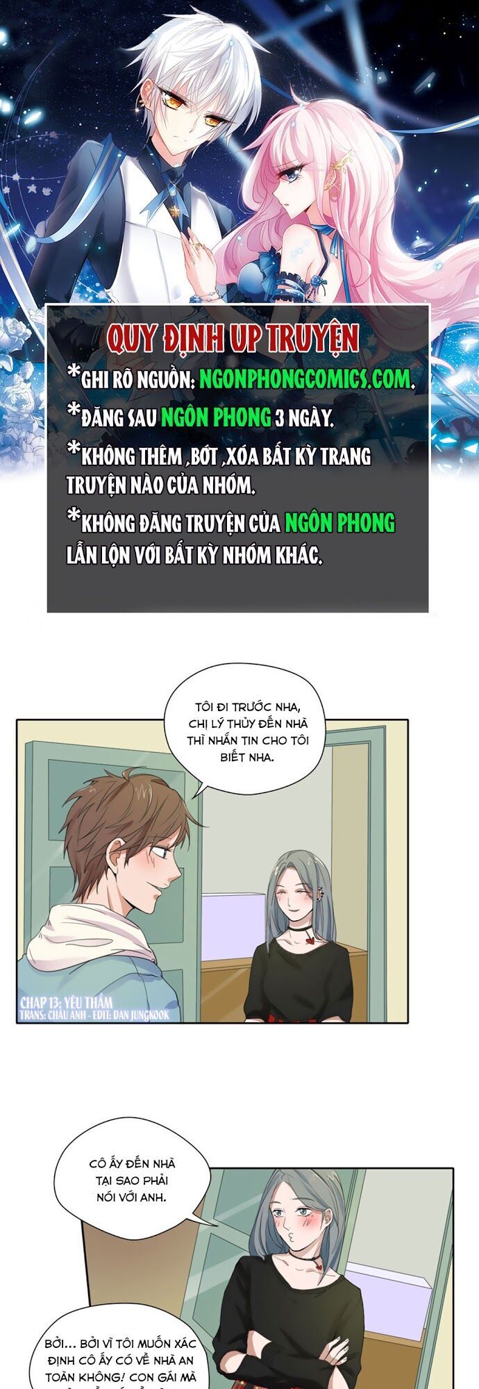 Bạn Trai Hai Mặt Của Tôi Chương 13 Page 1