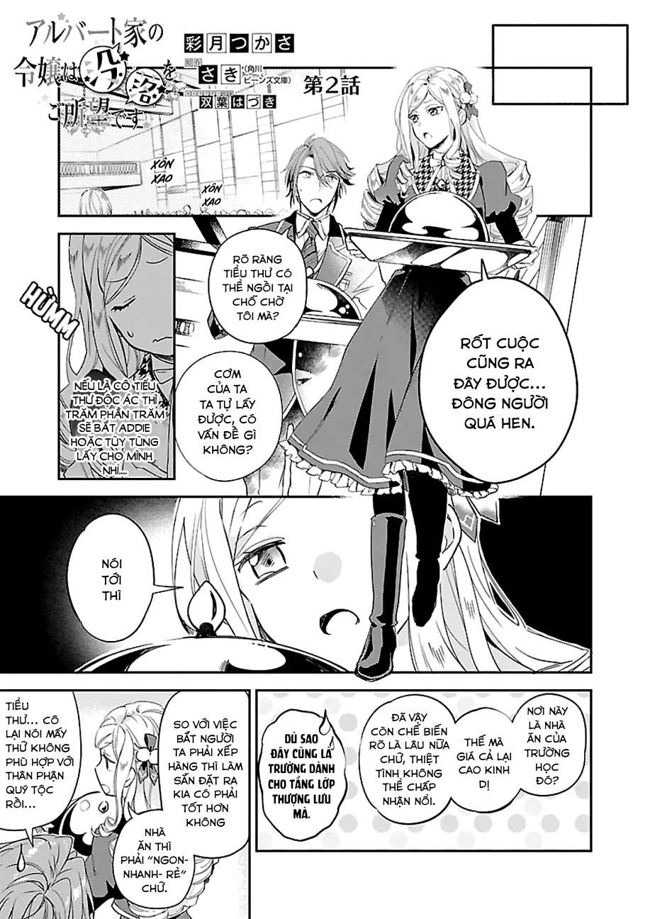 Albert Ke No Reijou Wa Botsuraku Wo Go Shomou Desu Chương 2.3 Page 2