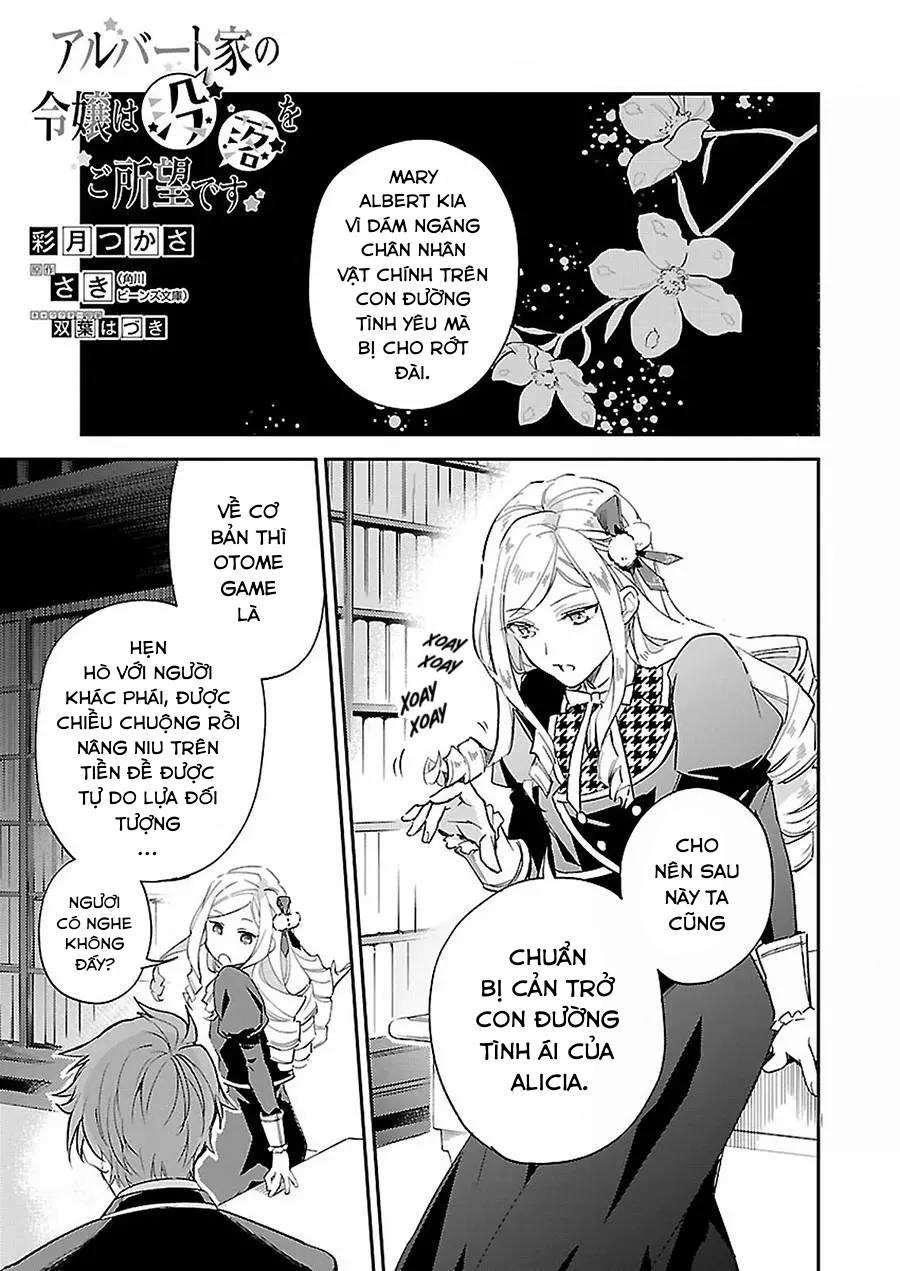 Albert Ke No Reijou Wa Botsuraku Wo Go Shomou Desu Chương 3.1 Page 2