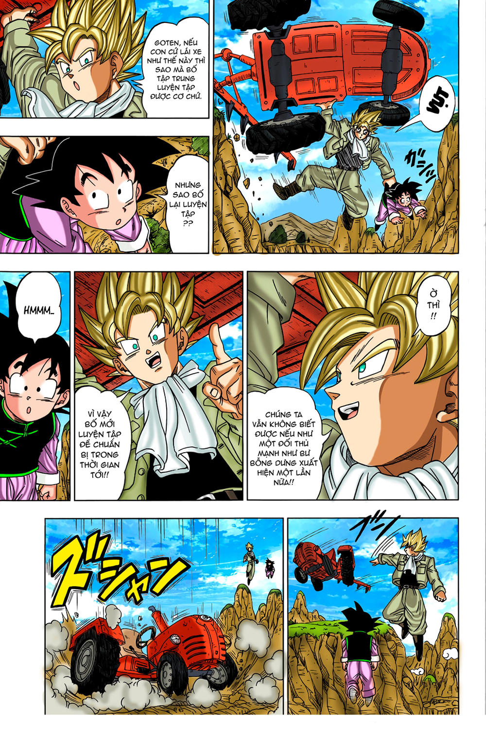 Dragon Ball Super Màu (Unofficial) Chương 1 Page 8