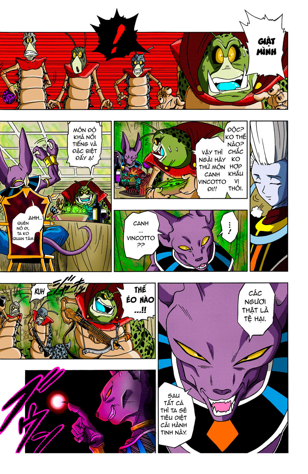 Dragon Ball Super Màu (Unofficial) Chương 1 Page 12