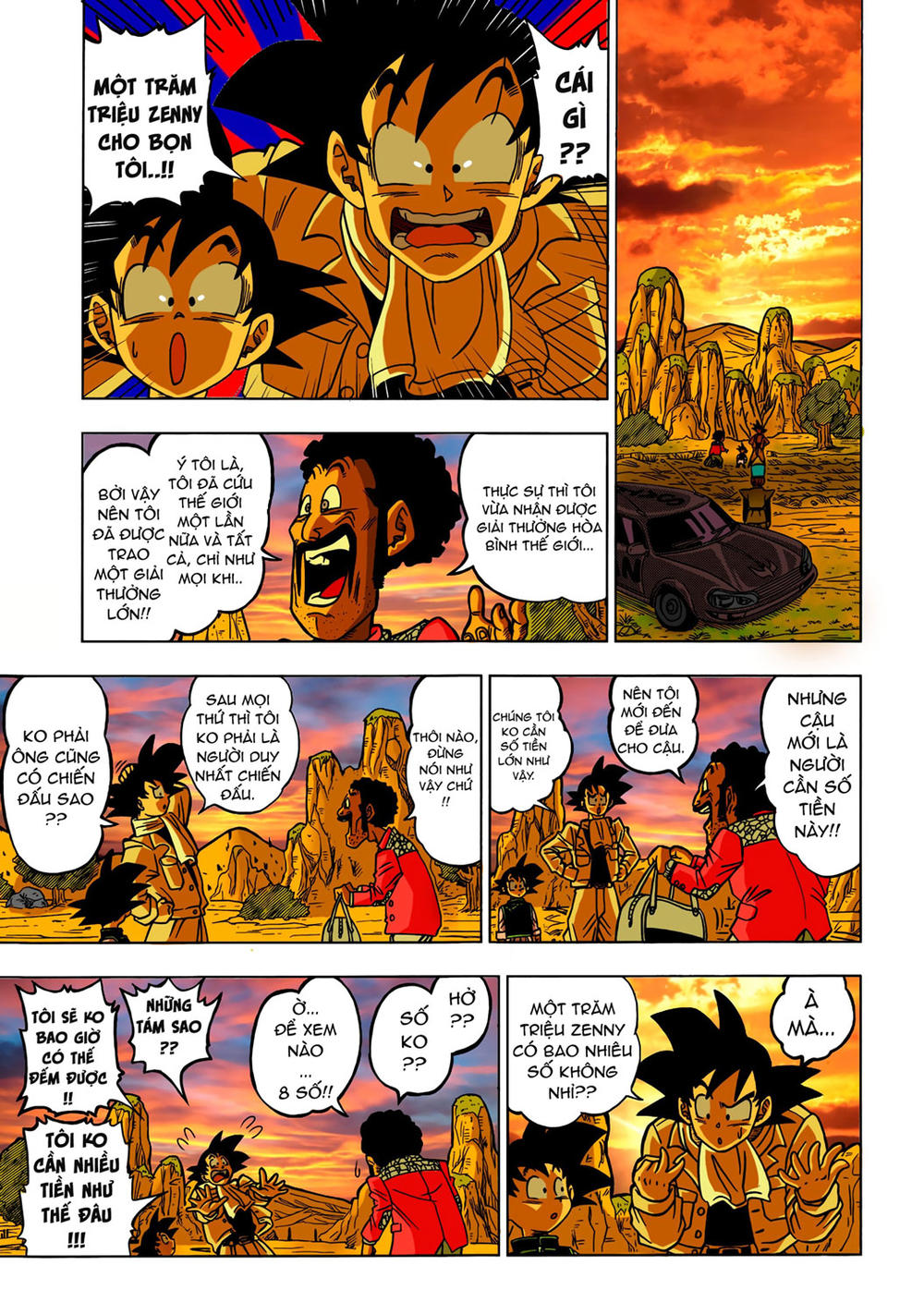 Dragon Ball Super Màu (Unofficial) Chương 1 Page 14