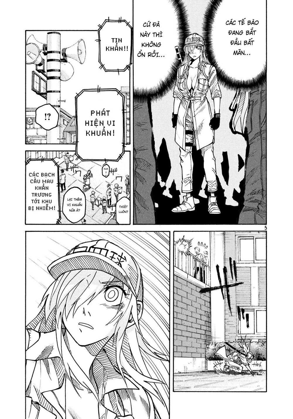 Hataraku Saibou Black Chương 8 Page 5