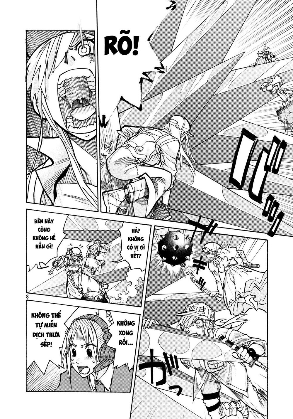 Hataraku Saibou Black Chương 8 Page 8