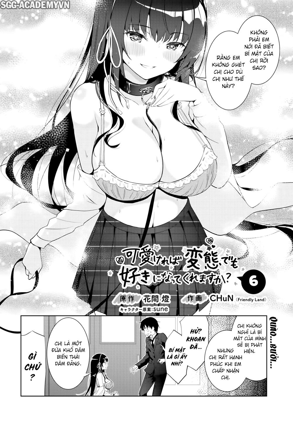 Kawaiikereba Hentai Demo Suki Ni Natte Kuremasu Ka? Chương 6 Page 5