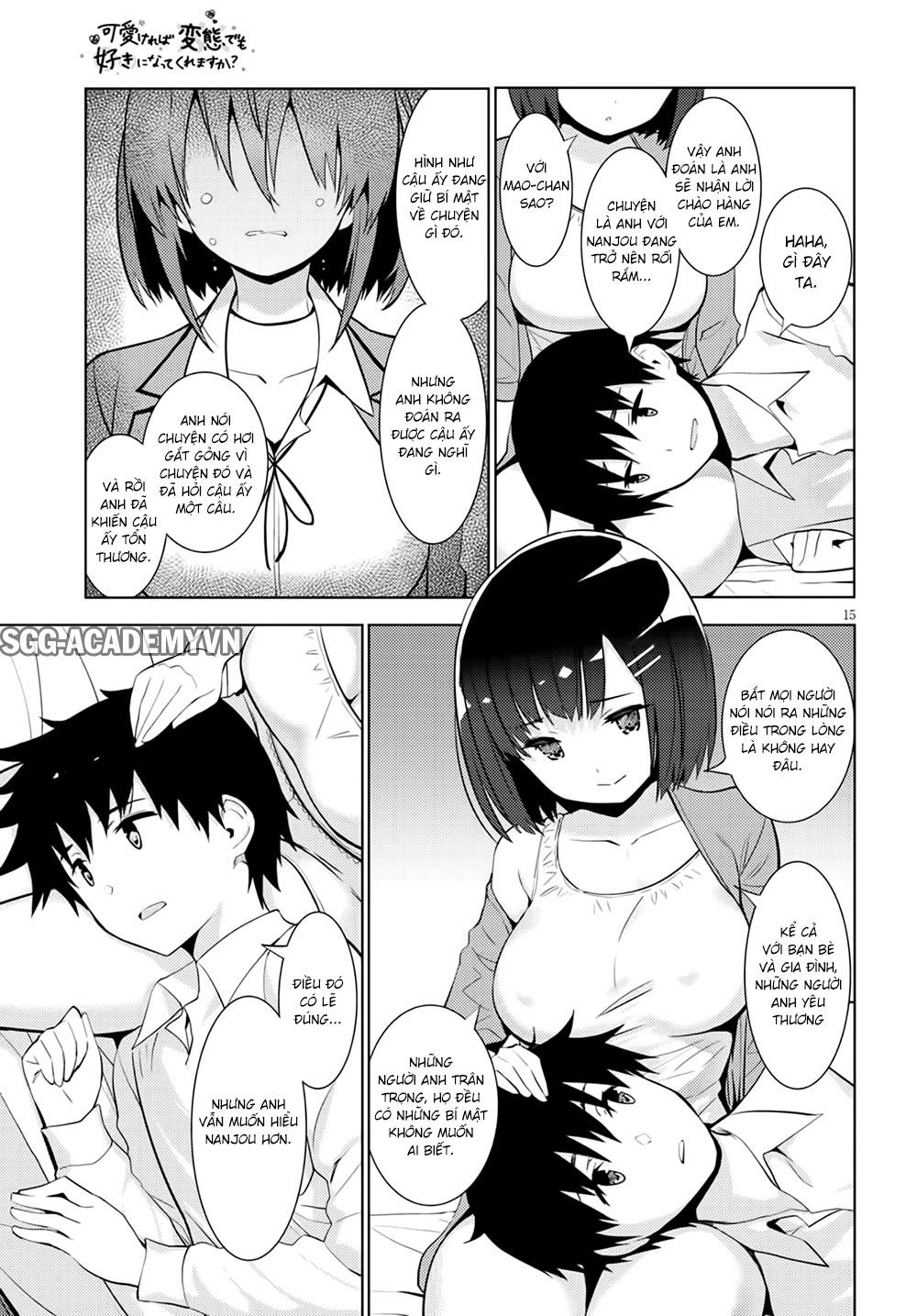 Kawaiikereba Hentai Demo Suki Ni Natte Kuremasu Ka? Chương 11 Page 16