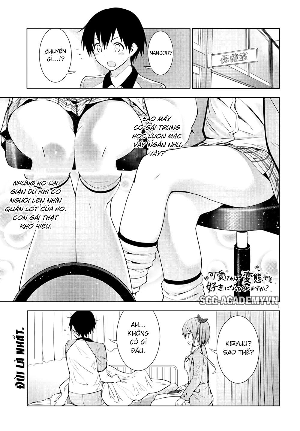 Kawaiikereba Hentai Demo Suki Ni Natte Kuremasu Ka? Chương 3 Page 4