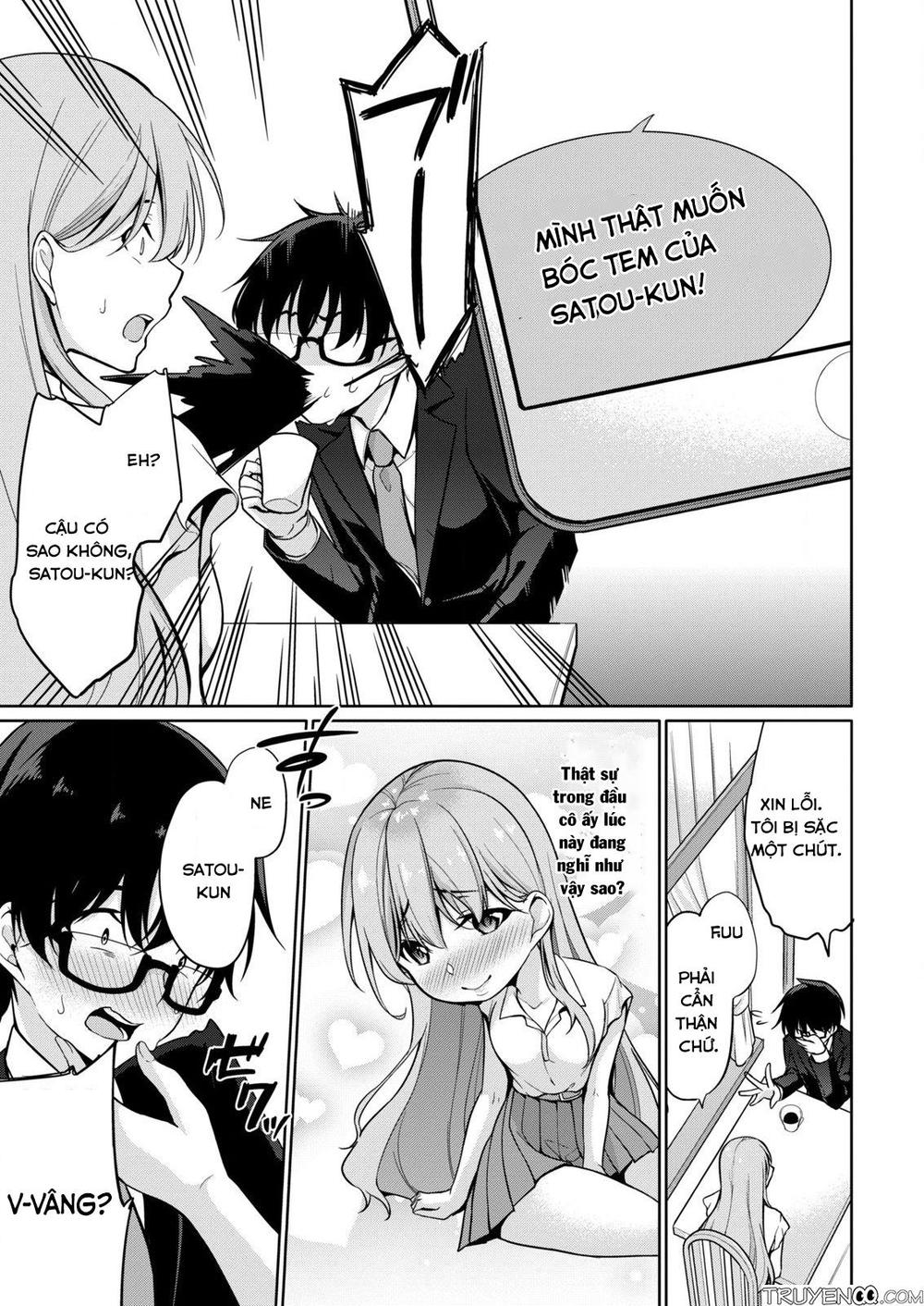 Satou-Kun Wa Nozoteiru. ~Kami-Sama Appli De Onnanoko No Kokoro O Nozoitara Do Xx Datta Chương 2 Page 18