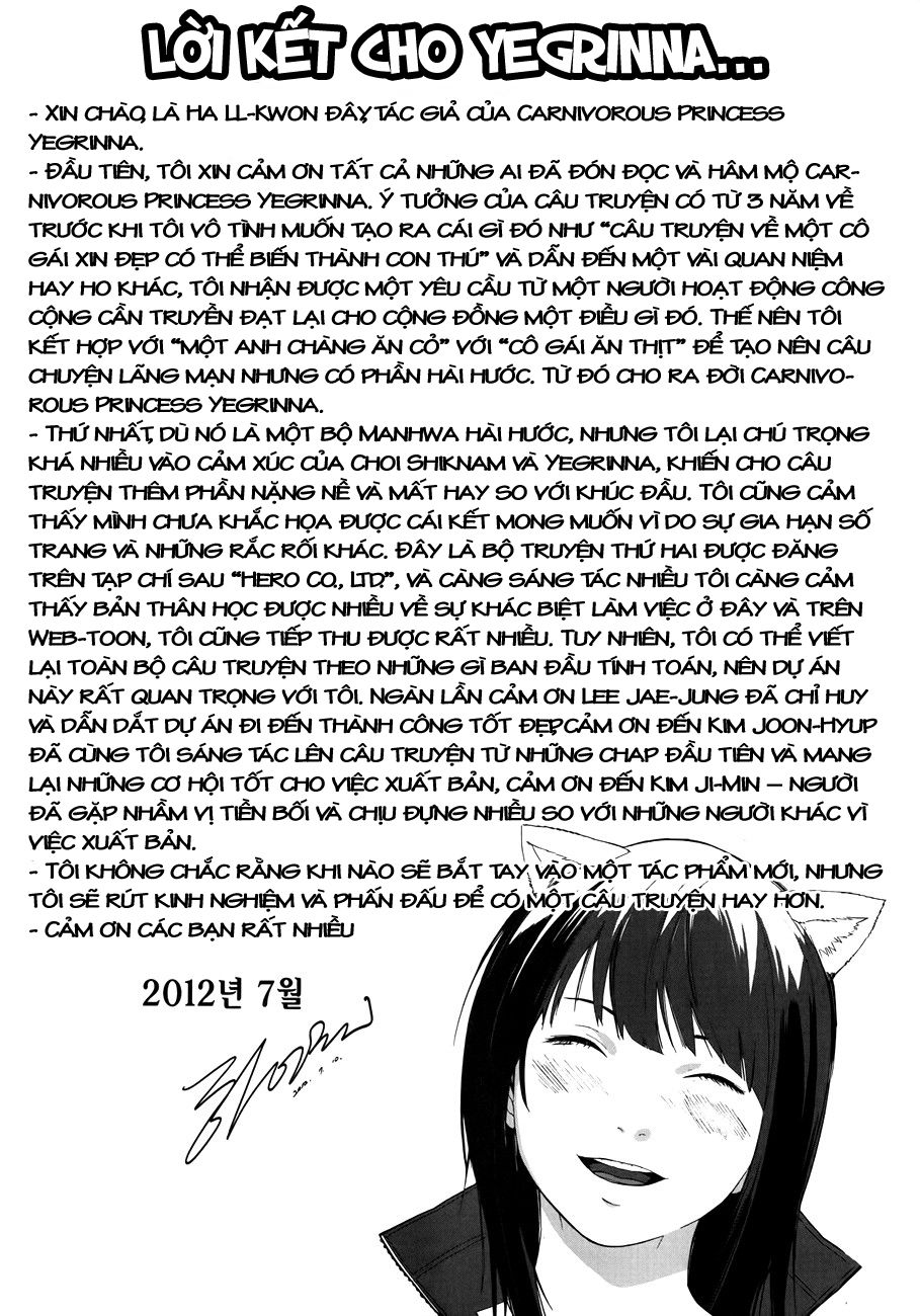 Carnivorous Princess Yegrinna Chương 25 Page 45