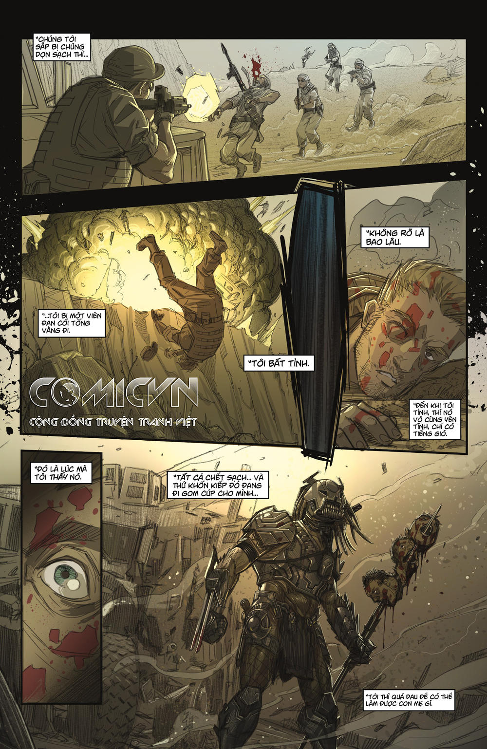 Predator: Hunters – Quái Thú Săn Mồi: Thợ Săn Chương 1.2 Page 8