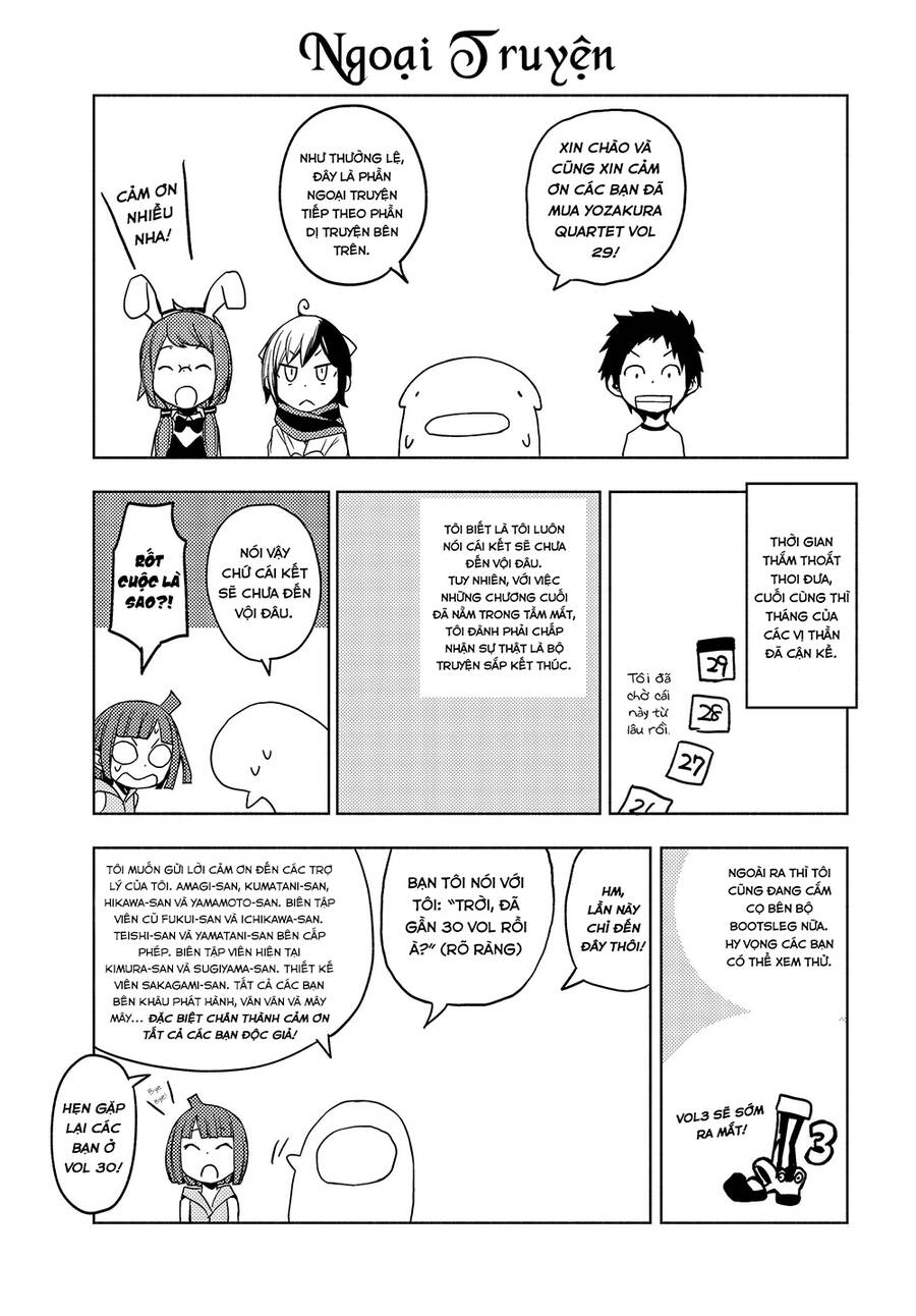 Yozakura Quartet Chương 167.5 Page 4