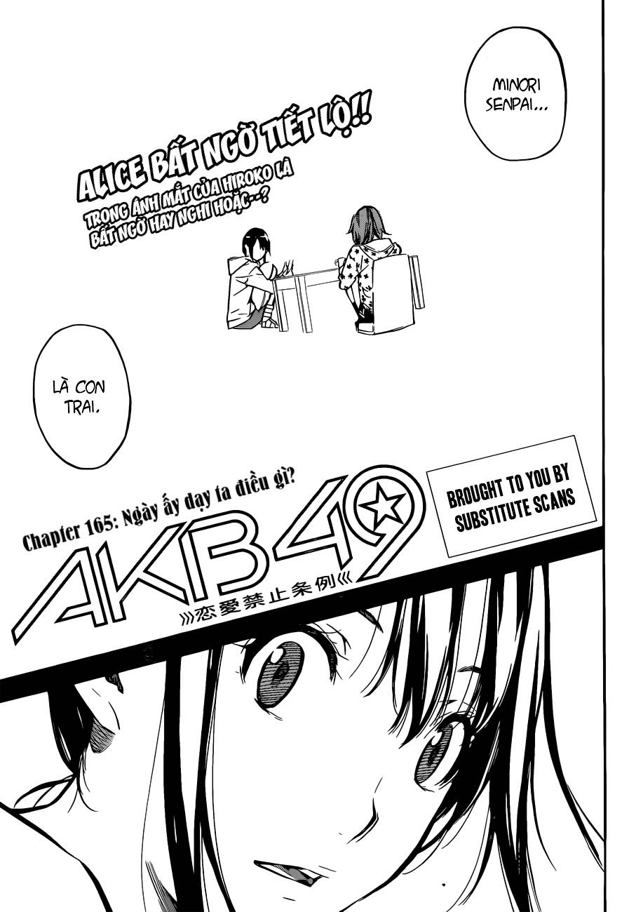 Akb49 – Renai Kinshi Jourei Chương 165 Page 2