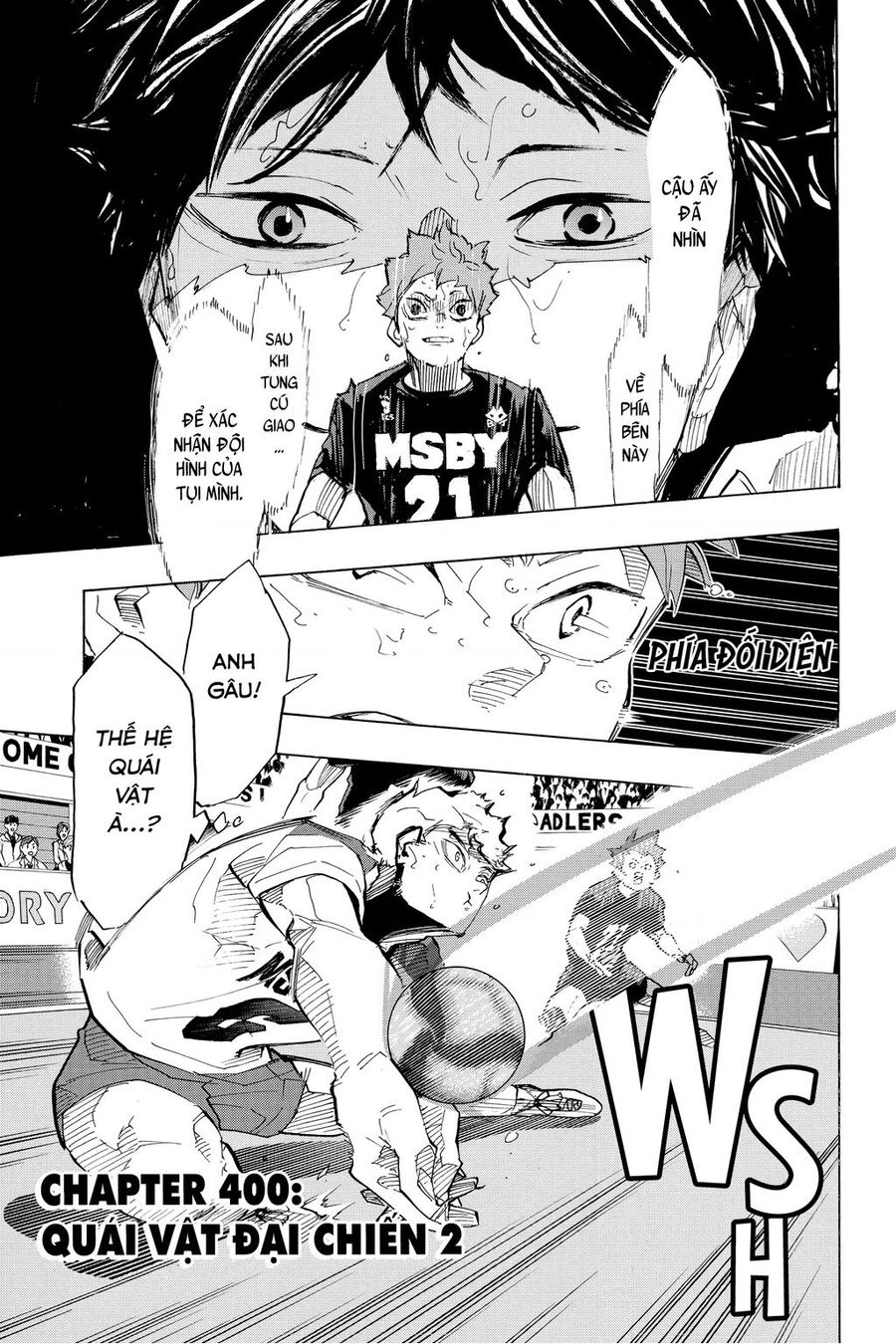 Haikyuu Chuong 400 Page 3