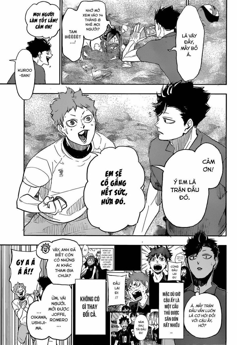 Haikyuu Chương 380.5 Page 10