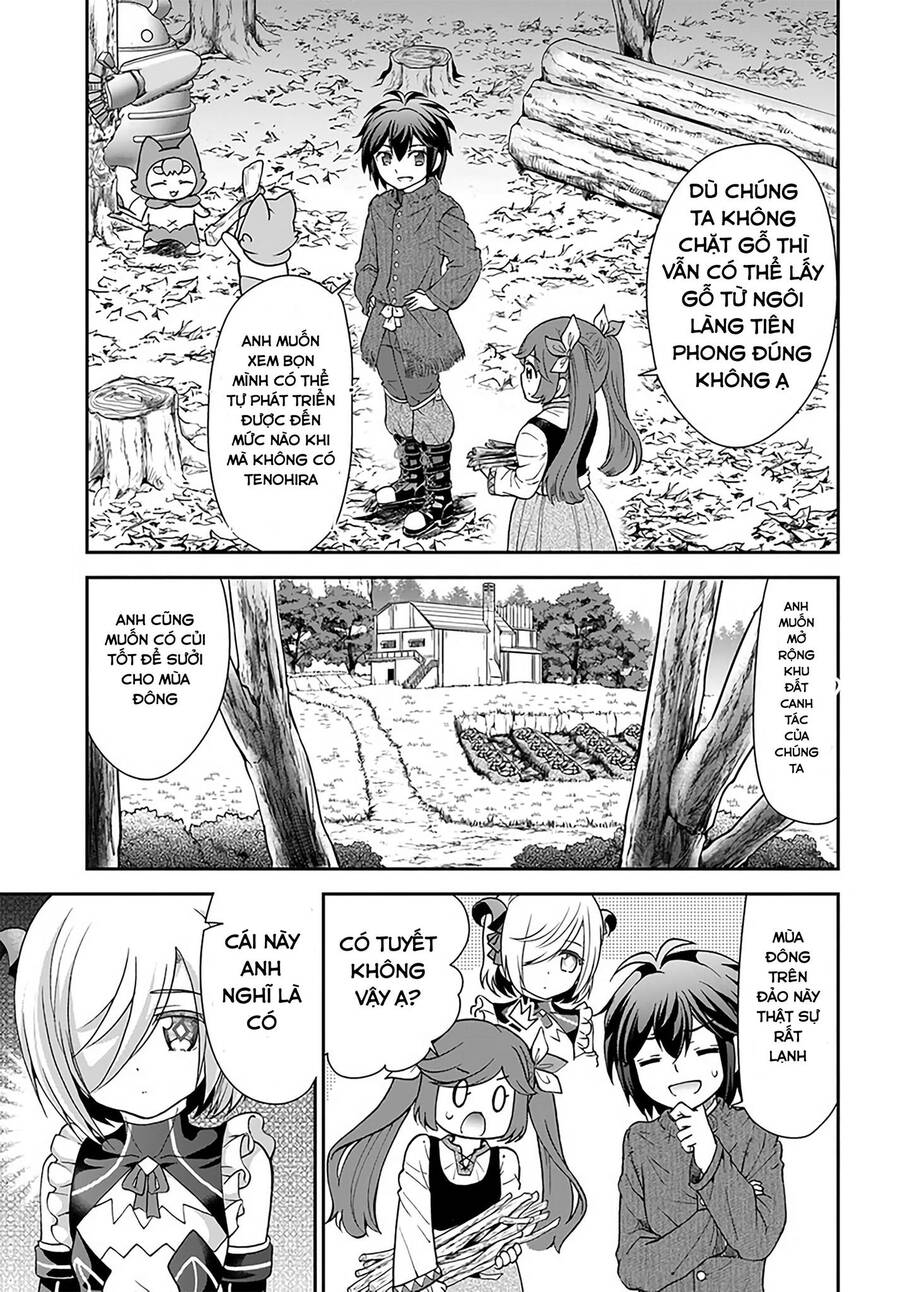 Tenohira Kaitaku Mura De Isekai Kenkokuki: Fueteku Yome-Tachi To Nonbiri Mujintou Life Chương 23.4 Page 5