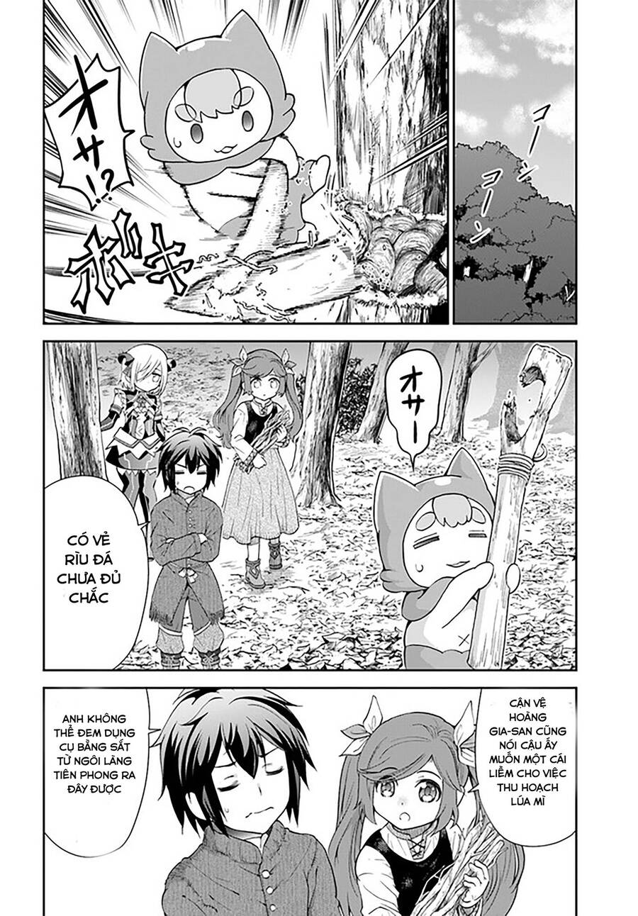 Tenohira Kaitaku Mura De Isekai Kenkokuki: Fueteku Yome-Tachi To Nonbiri Mujintou Life Chương 23.4 Page 4