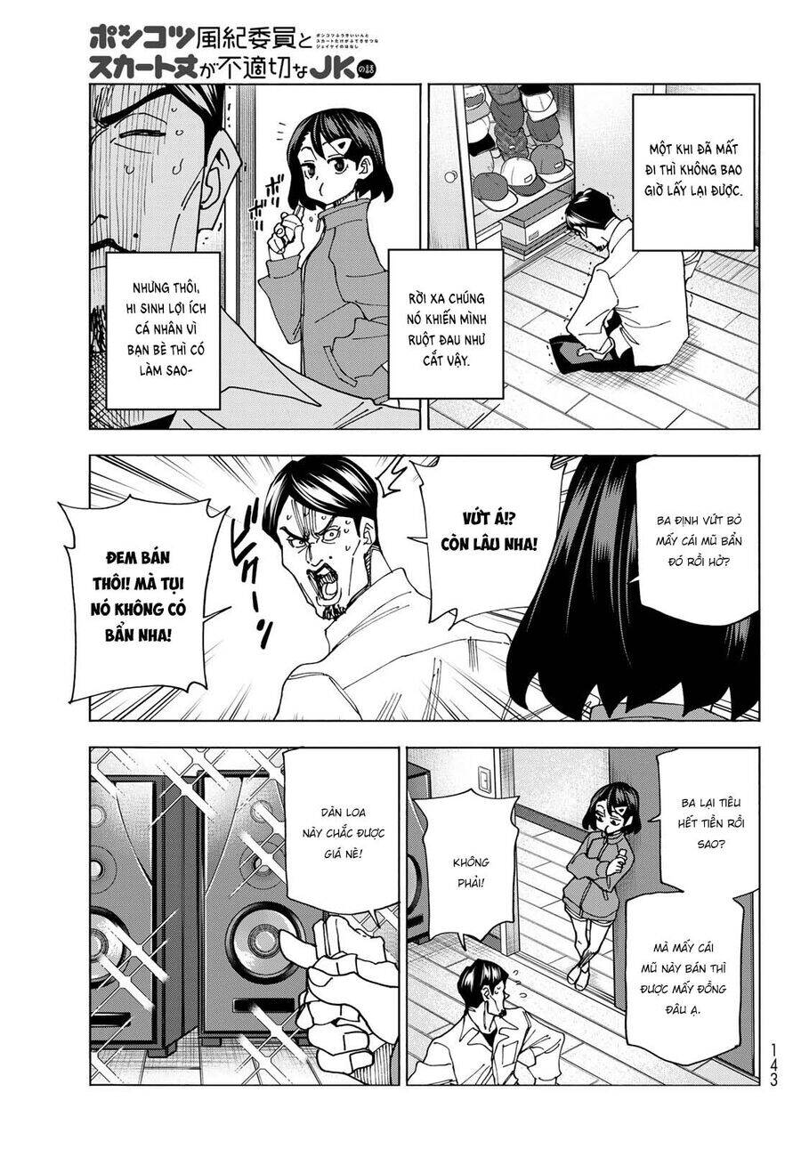 Ponkotsu Fuukiin To Skirt Take Ga Futekisetsu Na Jk No Hanashi Chương 64 Page 18