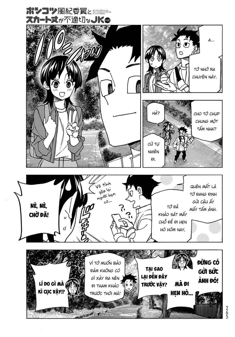 Ponkotsu Fuukiin To Skirt Take Ga Futekisetsu Na Jk No Hanashi Chương 66 Page 9