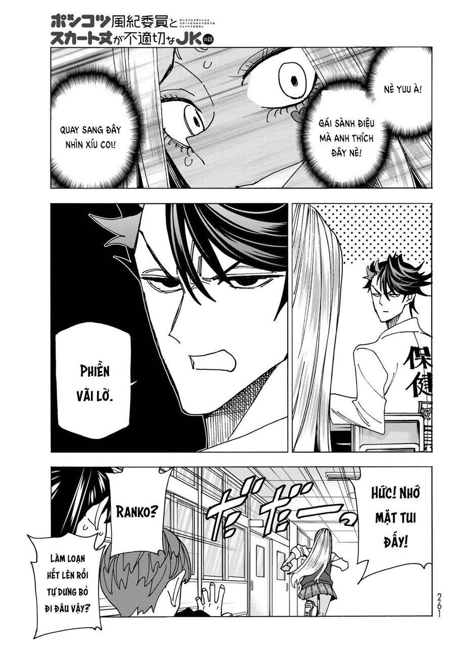 Ponkotsu Fuukiin To Skirt Take Ga Futekisetsu Na Jk No Hanashi Chương 67 Page 15