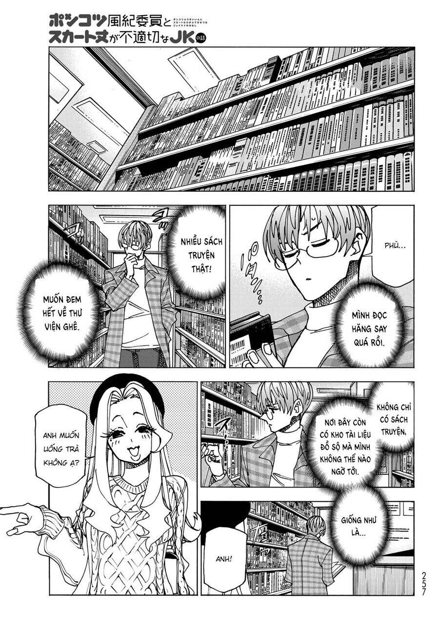 Ponkotsu Fuukiin To Skirt Take Ga Futekisetsu Na Jk No Hanashi Chương 68 Page 17