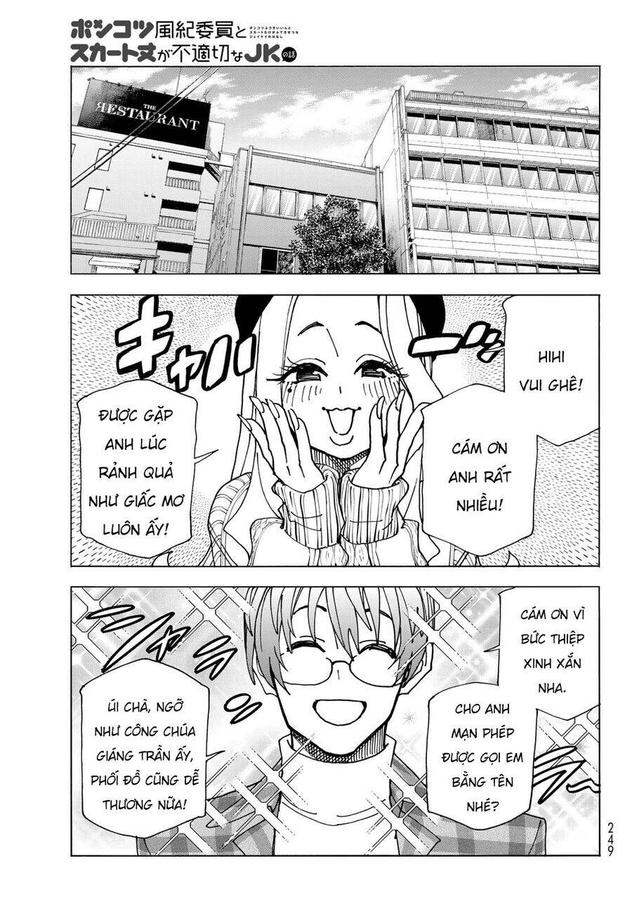 Ponkotsu Fuukiin To Skirt Take Ga Futekisetsu Na Jk No Hanashi Chương 68 Page 9