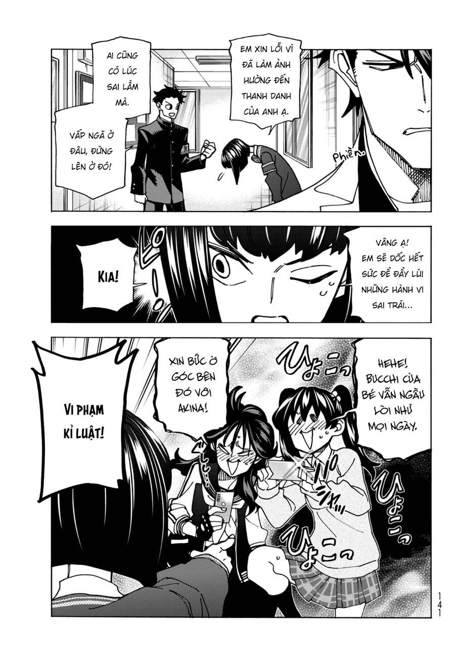 Ponkotsu Fuukiin To Skirt Take Ga Futekisetsu Na Jk No Hanashi Chương 62 Page 11