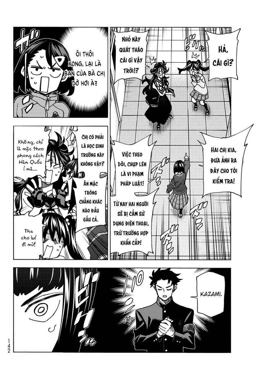 Ponkotsu Fuukiin To Skirt Take Ga Futekisetsu Na Jk No Hanashi Chương 62 Page 12