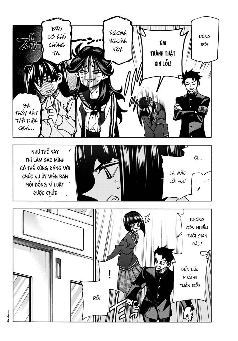 Ponkotsu Fuukiin To Skirt Take Ga Futekisetsu Na Jk No Hanashi Chương 62 Page 14