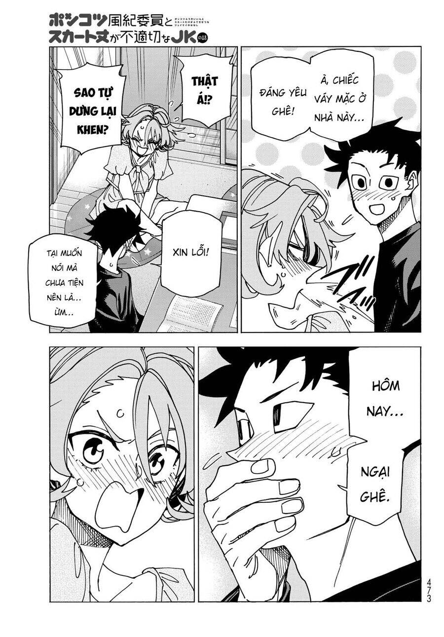 Ponkotsu Fuukiin To Skirt Take Ga Futekisetsu Na Jk No Hanashi Chương 70 Page 21