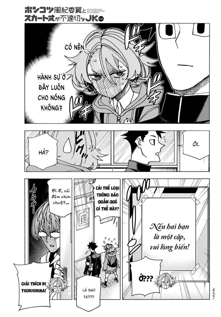 Ponkotsu Fuukiin To Skirt Take Ga Futekisetsu Na Jk No Hanashi Chương 70 Page 5