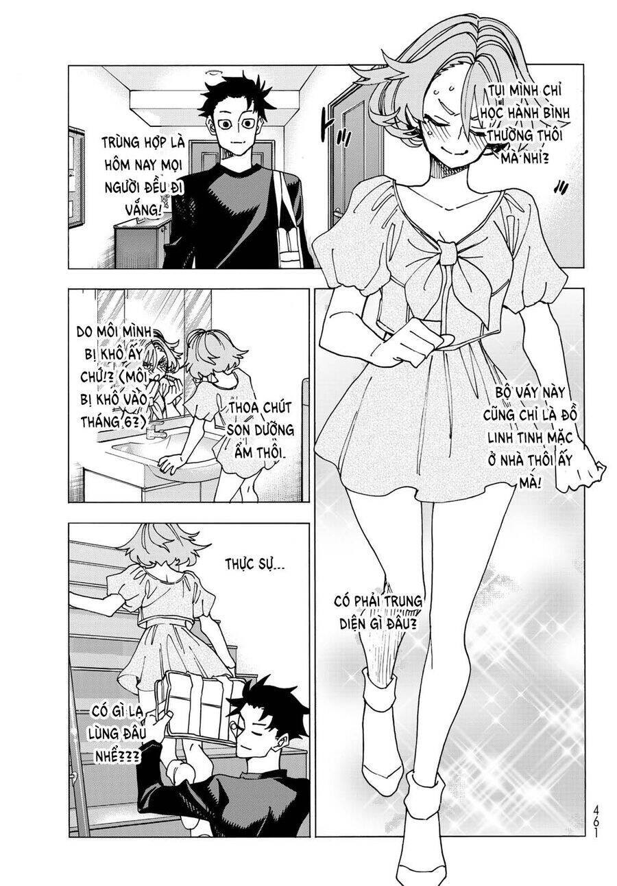 Ponkotsu Fuukiin To Skirt Take Ga Futekisetsu Na Jk No Hanashi Chương 70 Page 9