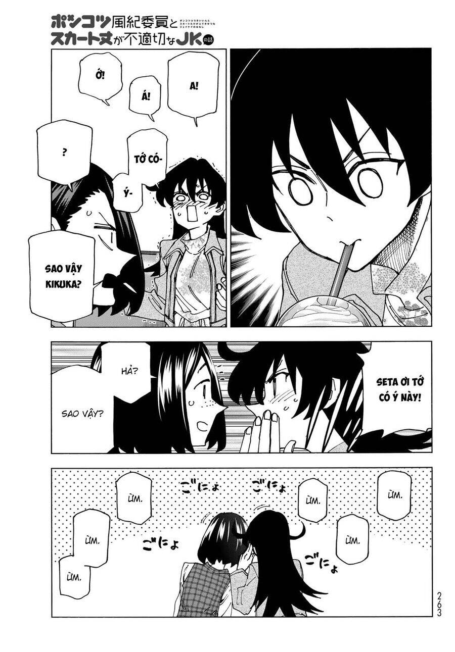 Ponkotsu Fuukiin To Skirt Take Ga Futekisetsu Na Jk No Hanashi Chương 71 Page 19