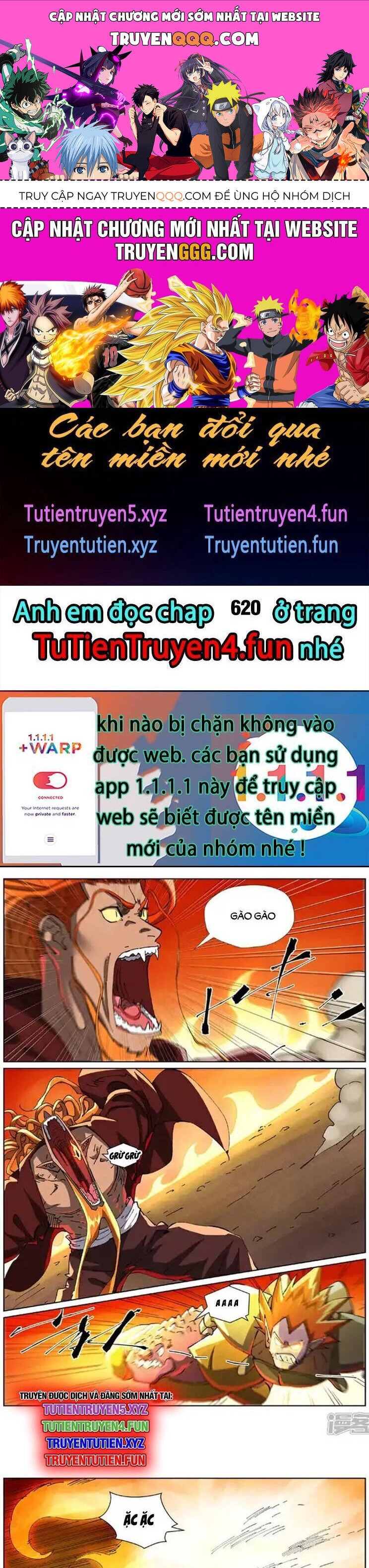 Yêu Thần Ký Chương 619 Page 1