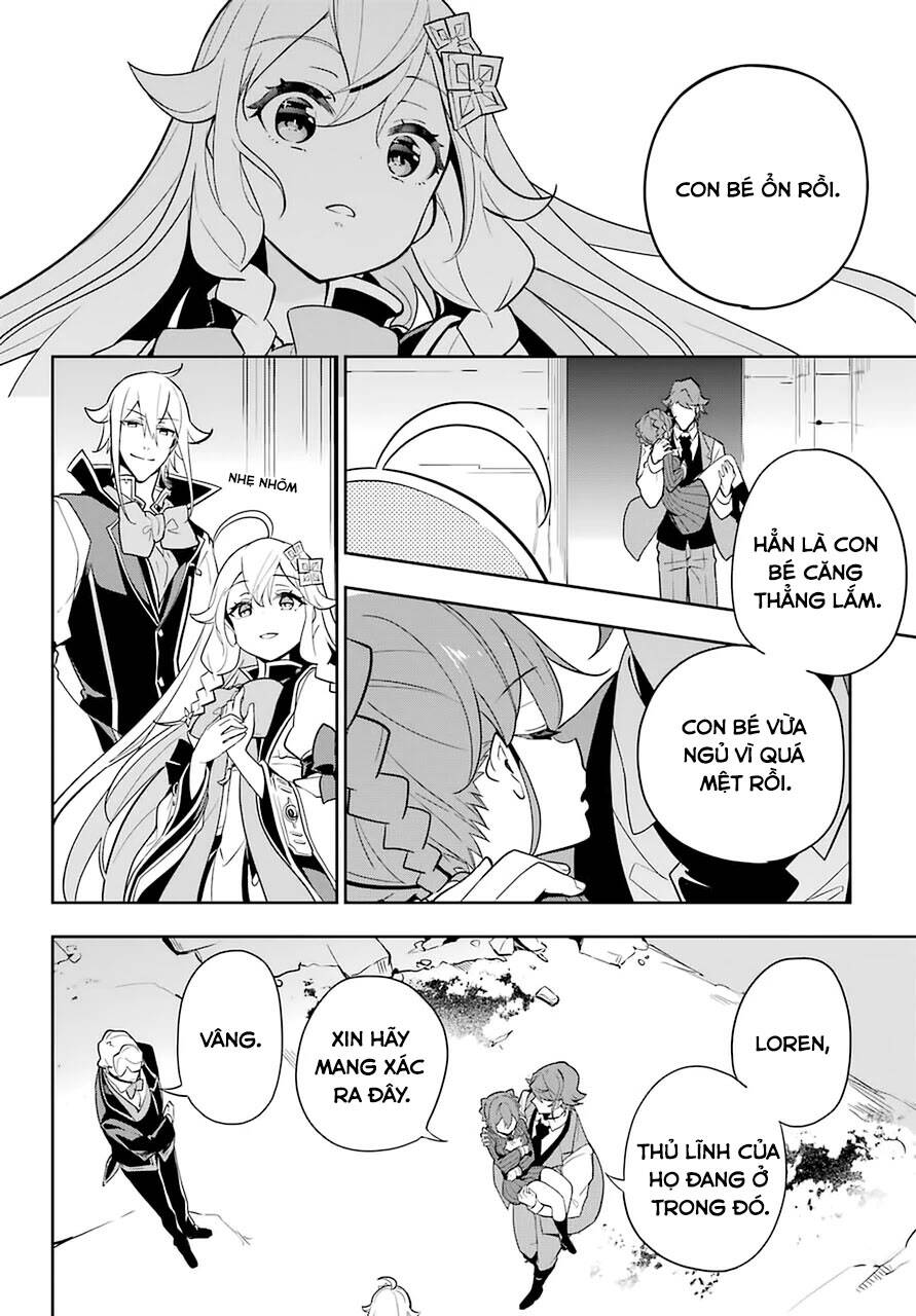 Chichi Wa Eiyuu, Haha Wa Seirei, Musume No Watashi Wa Tenseisha Chuong 31.2 Page 9