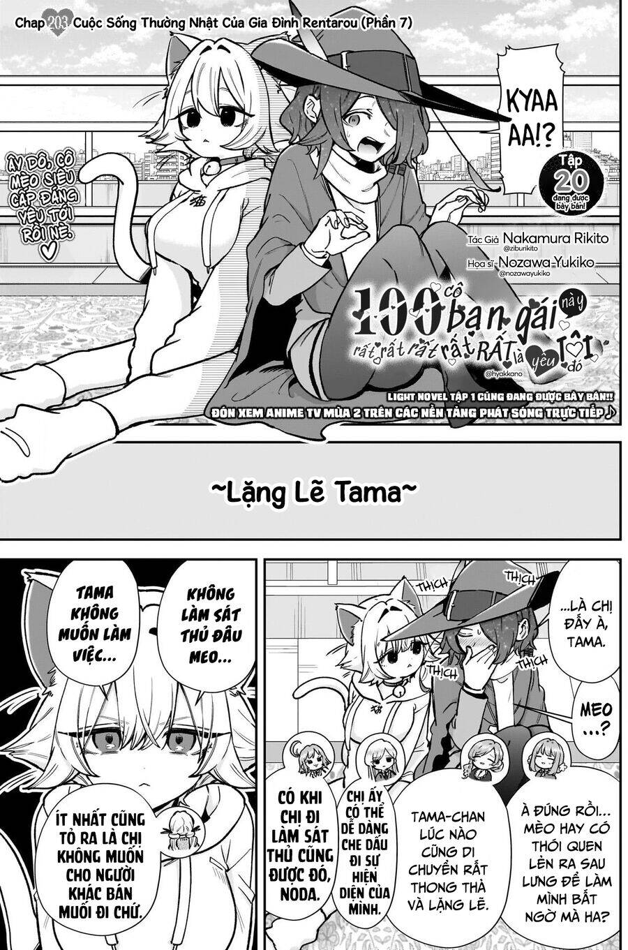 Kimi No Koto Ga Dai Dai Dai Dai Daisuki Na 100-Ri No Kanojo Chương 203 Page 3