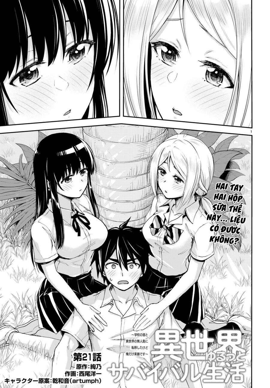 Isekai Yurutto Survival Seikatsu: Gakkou No Minna To Isekai No Mujintou Ni Tenishitakedo Ore Dake Chương 21 Page 5