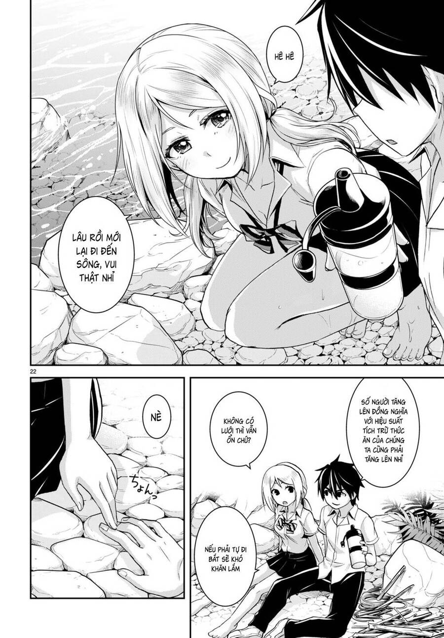 Isekai Yurutto Survival Seikatsu: Gakkou No Minna To Isekai No Mujintou Ni Tenishitakedo Ore Dake Chương 19 Page 23