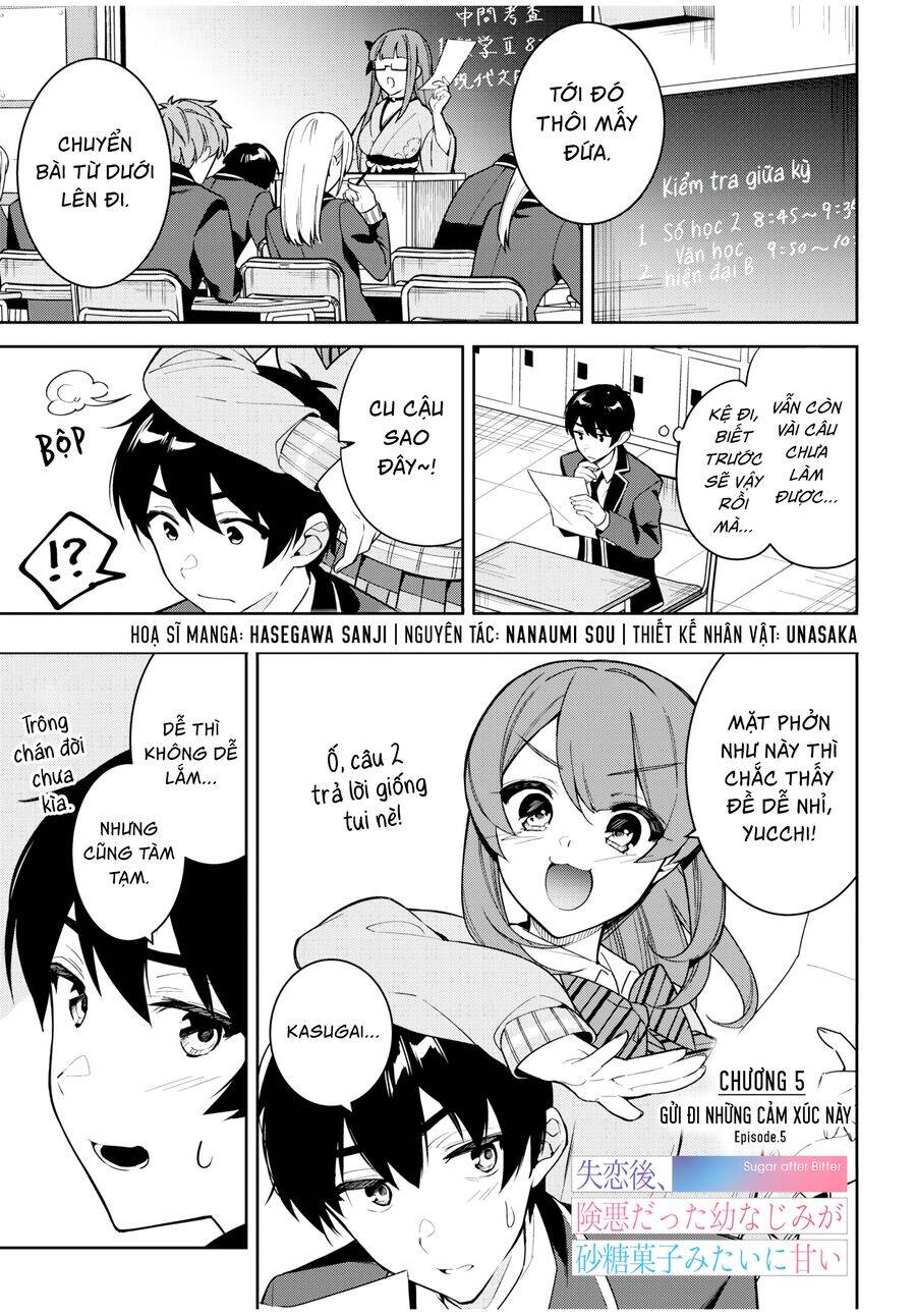 Shitsurengo, Kenaku Datta Osananajimi Ga Sato Kashi Mitai Ni Amai ~ Sugar After Bitter ~ Chương 5 Page 2