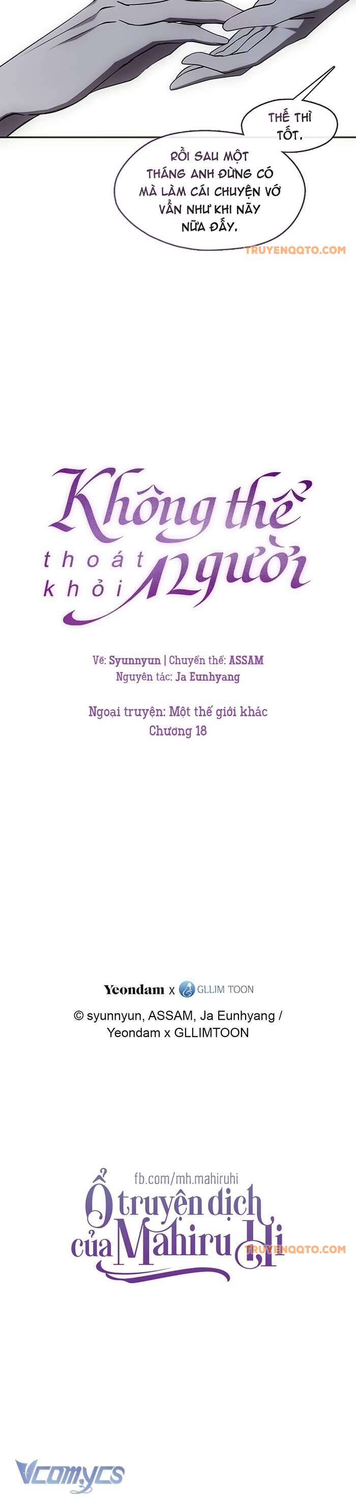 Không Thể Thoát Khỏi Người Chương 127 Page 20