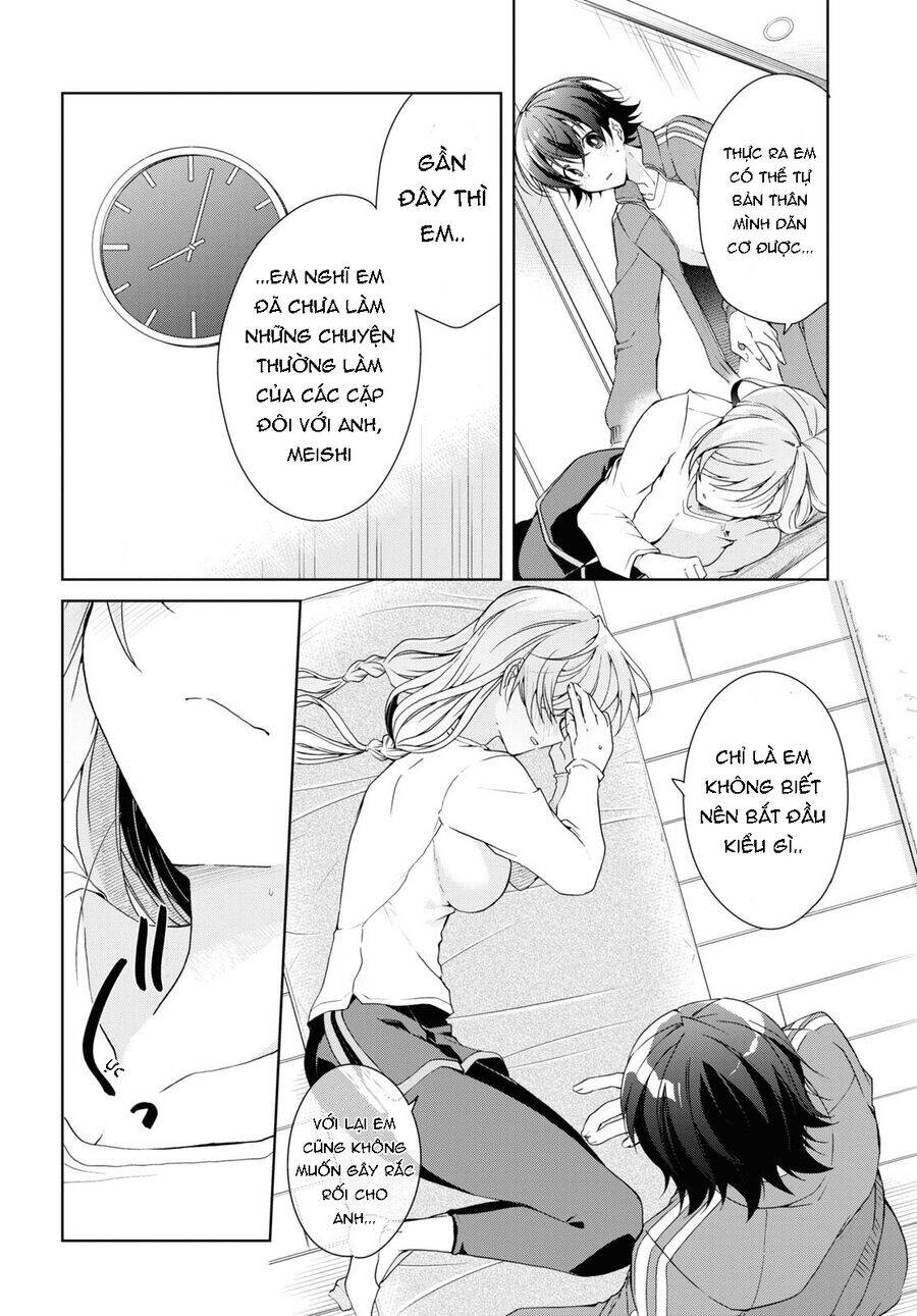 Isshiki-San Wa Koi Wo Shiritai Chương 28.2 Page 12