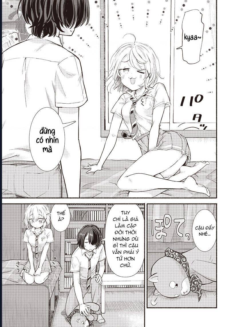 Nee, Mou Isso Tsukiacchau? Osananajimi No Bishoujo Ni Tanomarete, Camo Kareshi Hajimemashita Chương 10 Page 15